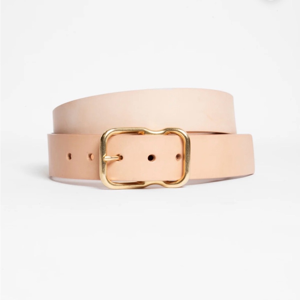 Emil Erwin natural leather belt